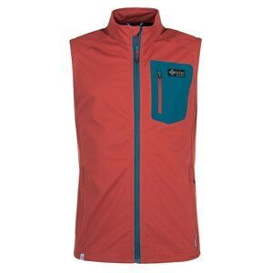 Pánská outdoorová vesta kilpi tofano-m tmavě červená xs