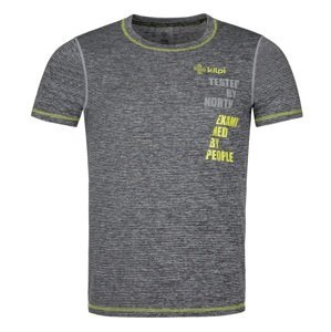 Pánské outdoorové tričko kilpi guilin-m tmavě šedá xs