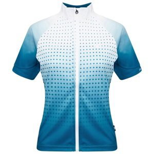 Dámský cyklistický dres dare2b propell modrá/bílá 40