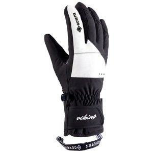 Dámské lyžařské rukavice viking sherpa gtx černá/bílá 5