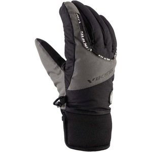Dětské zimní rukavice viking fin tmavě šedá/černá 3