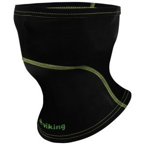 Unisex multifunkční sportovní maska viking parker černá/zelená uni