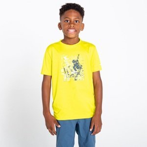Dětské funkční tričko dare2b rightful neonově žlutá 110_116