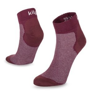 Unisex běžecké ponožky kilpi minimis-u tmavě červená 35
