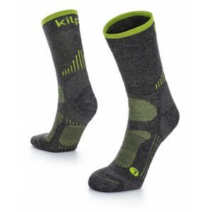 Unisex outdoorové ponožky kilpi mirin-u s merino vlnou světle zelená 35