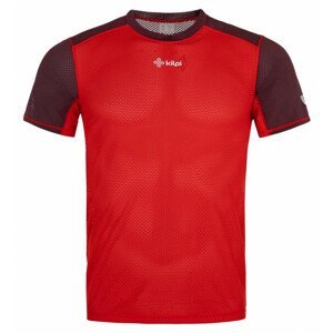 Pánské běžecké triko kilpi cooler-m červená l