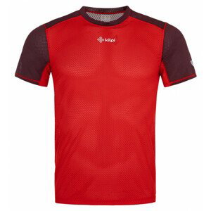 Pánské běžecké triko kilpi cooler-m červená s