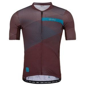 Pánský cyklistický dres kilpi nerito-m tmavě červená 3xl