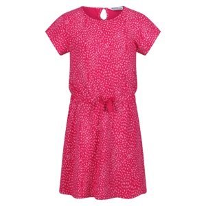 Dívčí bavlněné šaty regatta catrinel růžová 110_116