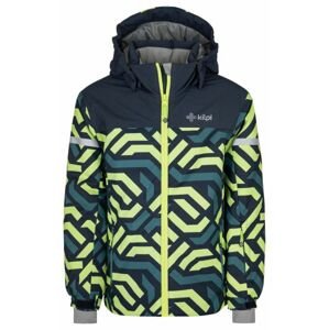 Chlapecká lyžařská bunda kilpi ateni-jb tmavě zelená 134-140