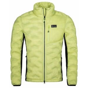 Pánská outdoorová zateplená bunda kilpi actis-m světle zelená l