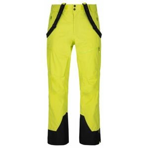 Pánské nepromokavé lyžařské kalhoty kilpi lazzaro-m světle zelená xxl