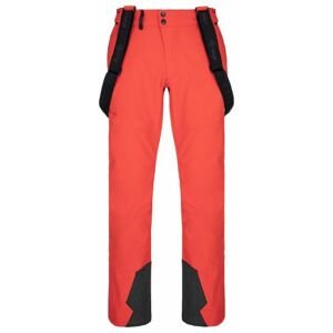 Pánské softshellové lyžařské kalhoty kilpi rhea-m červená ls