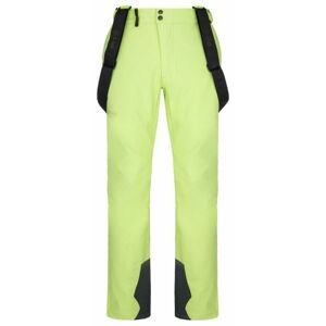 Pánské softshellové lyžařské kalhoty kilpi rhea-m světle zelená ls