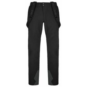Pánské softshellové lyžařské kalhoty kilpi rhea-m černá ms