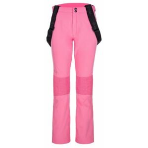 Dámské softshellové lyžařské kalhoty kilpi dione-w růžová 34