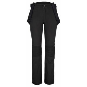 Dámské softshellové lyžařské kalhoty kilpi dione-w černá 36s