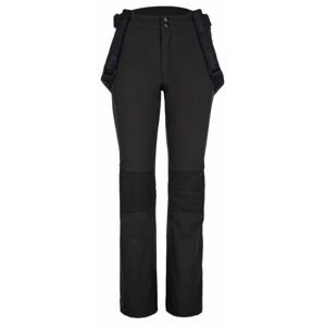 Dámské softshellové lyžařské kalhoty kilpi dione-w černá 40