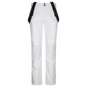 Dámské softshellové lyžařské kalhoty kilpi dione-w bílá 42