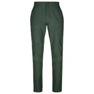 Pánské outdoorové kalhoty kilpi jasper-m tmavě zelená 3xl