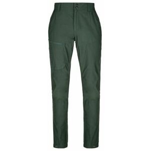 Pánské outdoorové kalhoty kilpi jasper-m tmavě zelená l