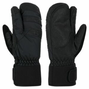 Tříprstové lyžařské rukavice kilpi trino-u černá s