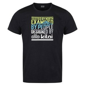 Pánské bavlněné tričko kilpi typon-m černá xxl