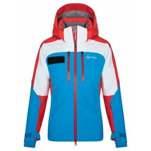 Dámská lyžařská bunda kilpi dexen-w modrá/červená 40