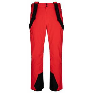 Pánské lyžařské kalhoty kilp ravel-m červená xl