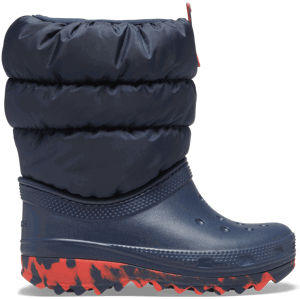 Dětské zimní boty crocs classic neo puff tmavě modrá 30-31