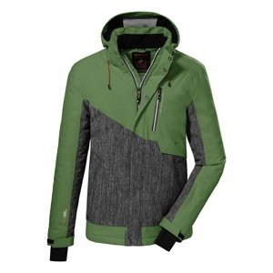 Pánská zimní bunda killtec 42 zelená/šedá l