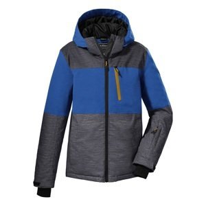 Chlapecká zimní bunda killtec 181 šedá/tmavě modrá 116