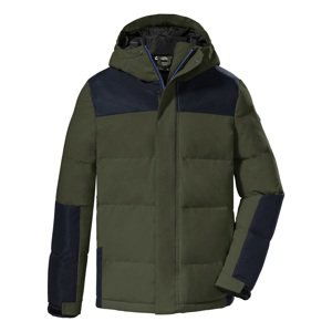 Chlapecká zimní bunda killtec 207 zelená/černá 164