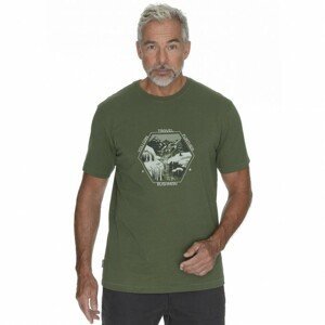 Pánské tričko bushman colorado tmavě zelená xxxxl