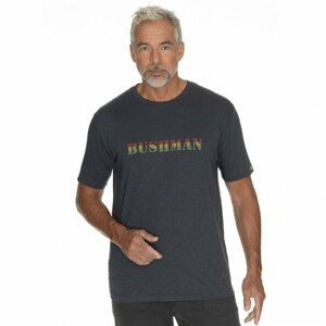 Pánské tričko bushman elias tmavě šedá l