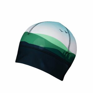 Sportovní čepice s otvorem pro culík bjež nature černá/zelená l