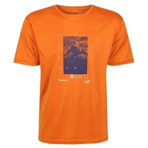 Pánské funkční tričko regatta fingal vi oranžová m