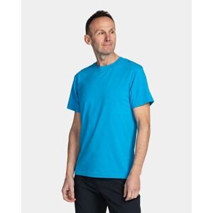 Pánské bavlněné triko kilpi promo-m modrá m