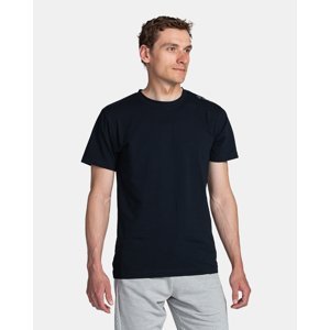 Pánské bavlněné triko kilpi promo-m černá xxl