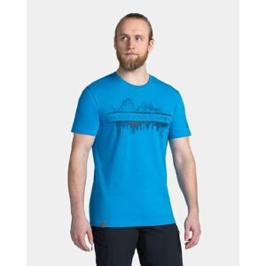 Pánské bavlněné triko kilpi choose-m modrá xxl