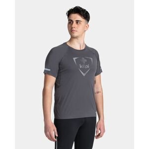 Pánské technické triko kilpi wylder-m tmavě šedá xs