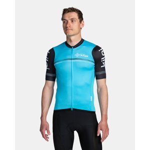 Pánský týmový cyklistický dres kilpi corridor-m světle modrá s