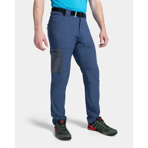 Pánské outdoorové kalhoty kilpi ligne-m tmavě modrá xs