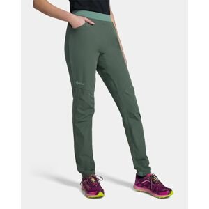 Dámské outdoorové kalhoty kilpi mimi-w tmavě zelená 44