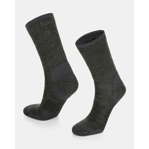 Unisex outdoorové ponožky kilpi mirin-u tmavě zelená 35