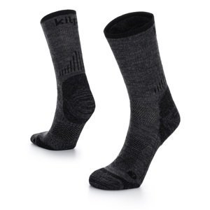 Unisex outdoorové ponožky kilpi mirin-u černá 35