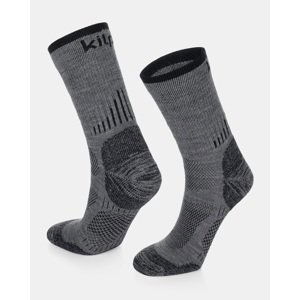 Unisex outdoorové ponožky kilpi mirin-u světle šedá 39