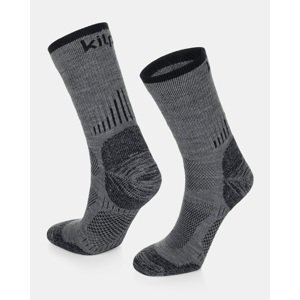 Unisex outdoorové ponožky kilpi mirin-u světle šedá 43