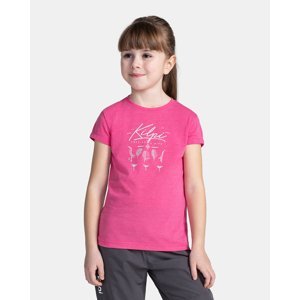 Dívčí triko kilpi malga-jg růžová 146
