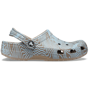 Unisex boty crocs classic topographic hnědá 37-38